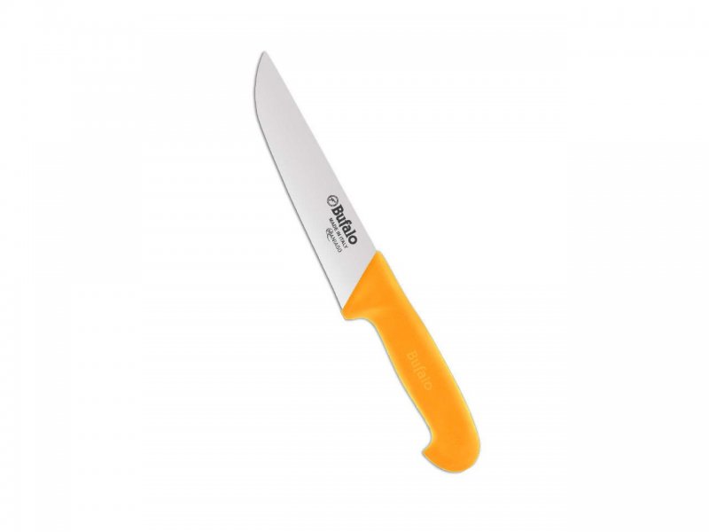 Bufalo Coltello Francese Lama 26 cm Macello S92/26 Manico Rosso 